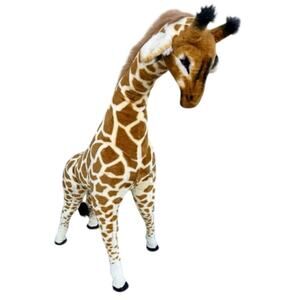 Melissa & Doug Large 4 Ft Giraffe Plush Stuffed Animal Kids Room Decor
